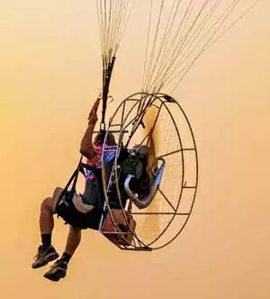 Paramotoring